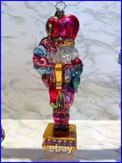 Christopher Radko Rare Nutcracker Ornaments, Lot of 5