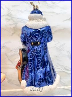 Christopher Radko Rare Santa Ornaments, Lot of 3