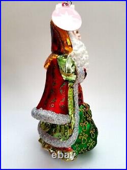 Christopher Radko Regal Romanov #1011731 Santa Holding Staff 20th Anniversary