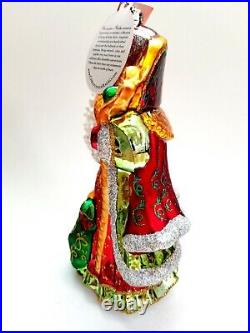 Christopher Radko Regal Romanov #1011731 Santa Holding Staff 20th Anniversary