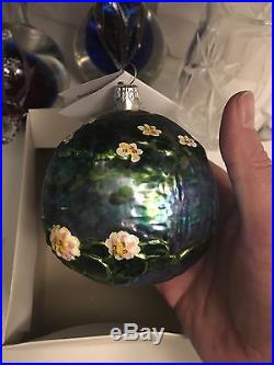 Christopher Radko Retired Vintage MONET PAINTING #522505 BALL Ornament with Tag