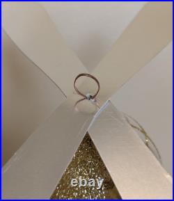 Christopher Radko SANTA COPTER Helicopter Blown Glass Ornament Red Green 1995