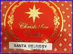 Christopher Radko SANTA DELIVERY Ornament WHITE HORSE / DELIVERY CARRIAGE SNOW