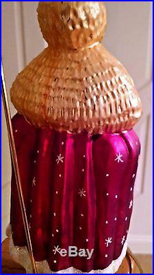 Christopher Radko SANTA'S CHRISTMAS ROBE 9 Ornate Robe Ornament VINTAGE rare