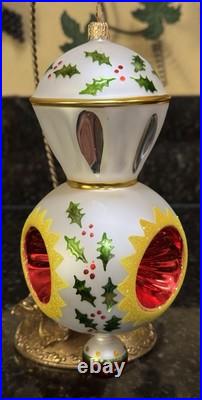 Christopher Radko SARABAND Triple Reflector Christmas Ornament