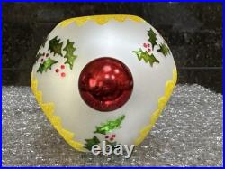Christopher Radko SARABAND Triple Reflector Christmas Ornament