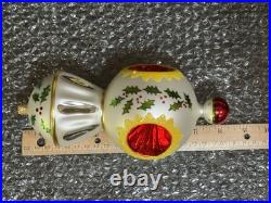 Christopher Radko SARABAND Triple Reflector Christmas Ornament