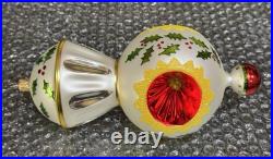 Christopher Radko SARABAND Triple Reflector Christmas Ornament