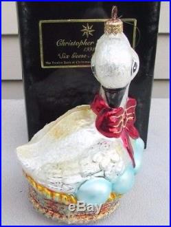 Christopher Radko SIX GEESE A LAYING 1998 12 DAYS OF CHRISTMAS ORNAMENT LTD. ED
