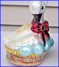 Christopher Radko SIX GEESE A LAYING 1998 12 DAYS OF CHRISTMAS ORNAMENT LTD. ED
