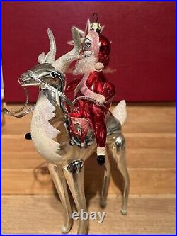 Christopher Radko STERLING RIDER Limited Edition 1998 Red Box