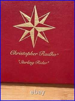 Christopher Radko STERLING RIDER Limited Edition 1998 Red Box