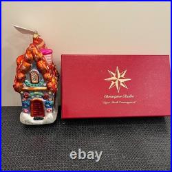 Christopher Radko SUGAR SHACK EXTRAVAGANZA Glass Ornament Limited Edition Large Christopher Radko SUGAR SHACK EXTRAVAGANZA Glass Ornament Limited Edition Large