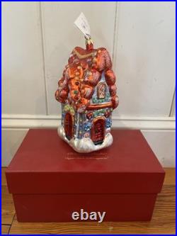Christopher Radko SUGAR SHACK EXTRAVAGANZA Glass Ornament Limited Edition Large