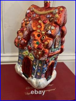 Christopher Radko SUGAR SHACK EXTRAVAGANZA Glass Ornament Limited Edition Large