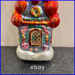 Christopher Radko SUGAR SHACK EXTRAVAGANZA Glass Ornament Limited Edition Large