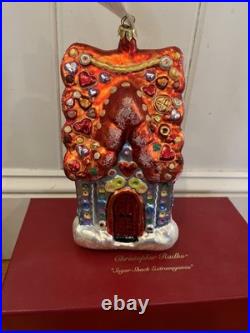 Christopher Radko SUGAR SHACK EXTRAVAGANZA Glass Ornament Limited Edition Large