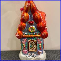 Christopher Radko SUGAR SHACK EXTRAVAGANZA Glass Ornament Limited Edition Large Christopher Radko SUGAR SHACK EXTRAVAGANZA Glass Ornament Limited Edition Large