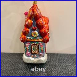 Christopher Radko SUGAR SHACK EXTRAVAGANZA Glass Ornament Limited Edition Large