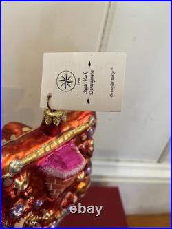 Christopher Radko SUGAR SHACK EXTRAVAGANZA Glass Ornament Limited Edition Large