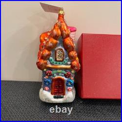 Christopher Radko SUGAR SHACK EXTRAVAGANZA Glass Ornament Limited Edition Large Christopher Radko SUGAR SHACK EXTRAVAGANZA Glass Ornament Limited Edition Large