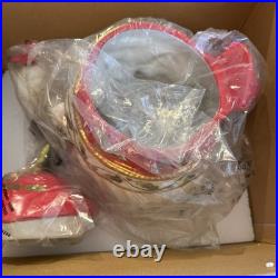 Christopher Radko Santa Claus Ho Holly Filled Cookie Jar New With Box Cardinal