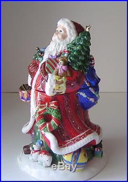 Christopher Radko Santa Claus, Kris Kringle Hanging Ornaments Cookie Jar Retired