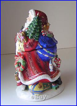 Christopher Radko Santa Claus, Kris Kringle Hanging Ornaments Cookie Jar Retired
