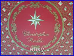 Christopher Radko Santa Peppermint Candy Kringle 7 1/2 Ornament RARE WithBOX