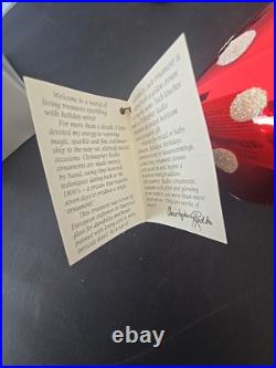 Christopher Radko Santa Shroom Ornament Estate Find