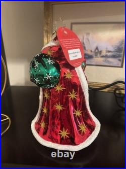 Christopher Radko Santa's Snowy Scene