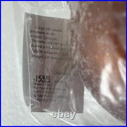 Christopher Radko Schwarz FAO Bear With Blocks Sealed Plastic WithTag #1535 NEW