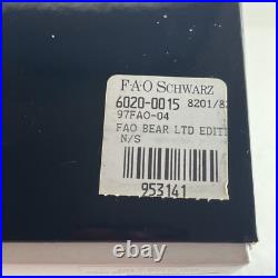 Christopher Radko Schwarz FAO Bear With Blocks Sealed Plastic WithTag #1535 NEW