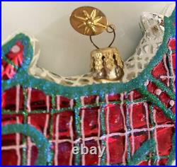 Christopher Radko Scottie Nibbler Ornament Red 2001 HTF