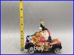 Christopher Radko Scream Team Halloween Car Glass Christmas Ornament