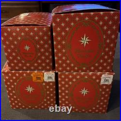 Christopher Radko Shiny Brite 2022-2023-2024-2025 Lot Of 4 NWT IN BOXES