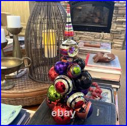 Christopher Radko Shiny Brite Halloween Cluster Tree 2017 15