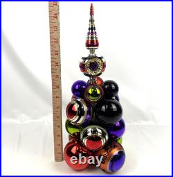 Christopher Radko Shiny Brite Halloween Cluster Tree 2017 15