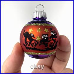Christopher Radko Shiny Brite Halloween Cluster Tree 2017 15