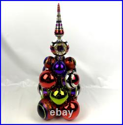 Christopher Radko Shiny Brite Halloween Cluster Tree 2017 15