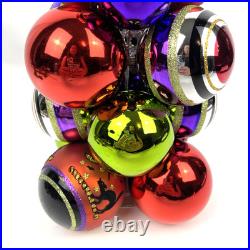 Christopher Radko Shiny Brite Halloween Cluster Tree 2017 15