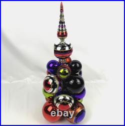 Christopher Radko Shiny Brite Halloween Cluster Tree 2017 15
