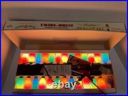 Christopher Radko Shiny Brite Twirl-brite 25 Lamp Christmas Light Set New In Box
