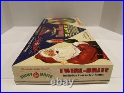 Christopher Radko Shiny Brite Twirl-brite 25 Lamp Christmas Light Set New In Box