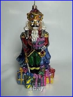 Christopher Radko Sir Walter Nutley Large Nutcracker Ornament 2002 # 1010146