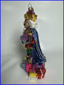 Christopher Radko Sir Walter Nutley Large Nutcracker Ornament 2002 # 1010146