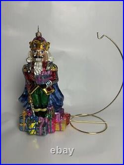 Christopher Radko Sir Walter Nutley Large Nutcracker Ornament 2002 # 1010146