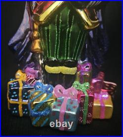 Christopher Radko Sir Walter Nutley Lrg Nutcracker Glass Christmas Ornament 10