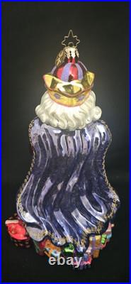 Christopher Radko Sir Walter Nutley Lrg Nutcracker Glass Christmas Ornament 10