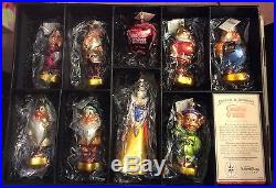 Christopher Radko Snow White 1st edition LE Ornament Box Set 103/500 Signed NIB